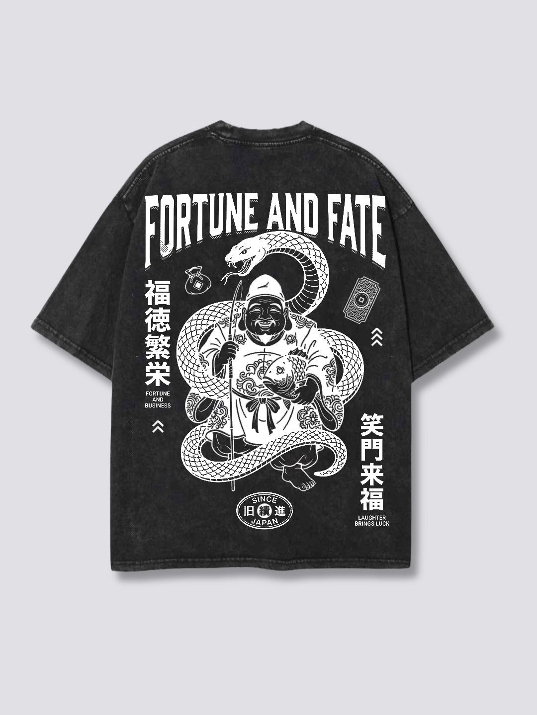 LAUGHING GOD // EBISU TO HEBI TEE