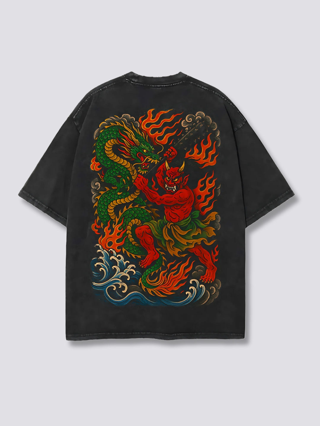 ONI VS DRAGON // ONI VS RYŪ TEE