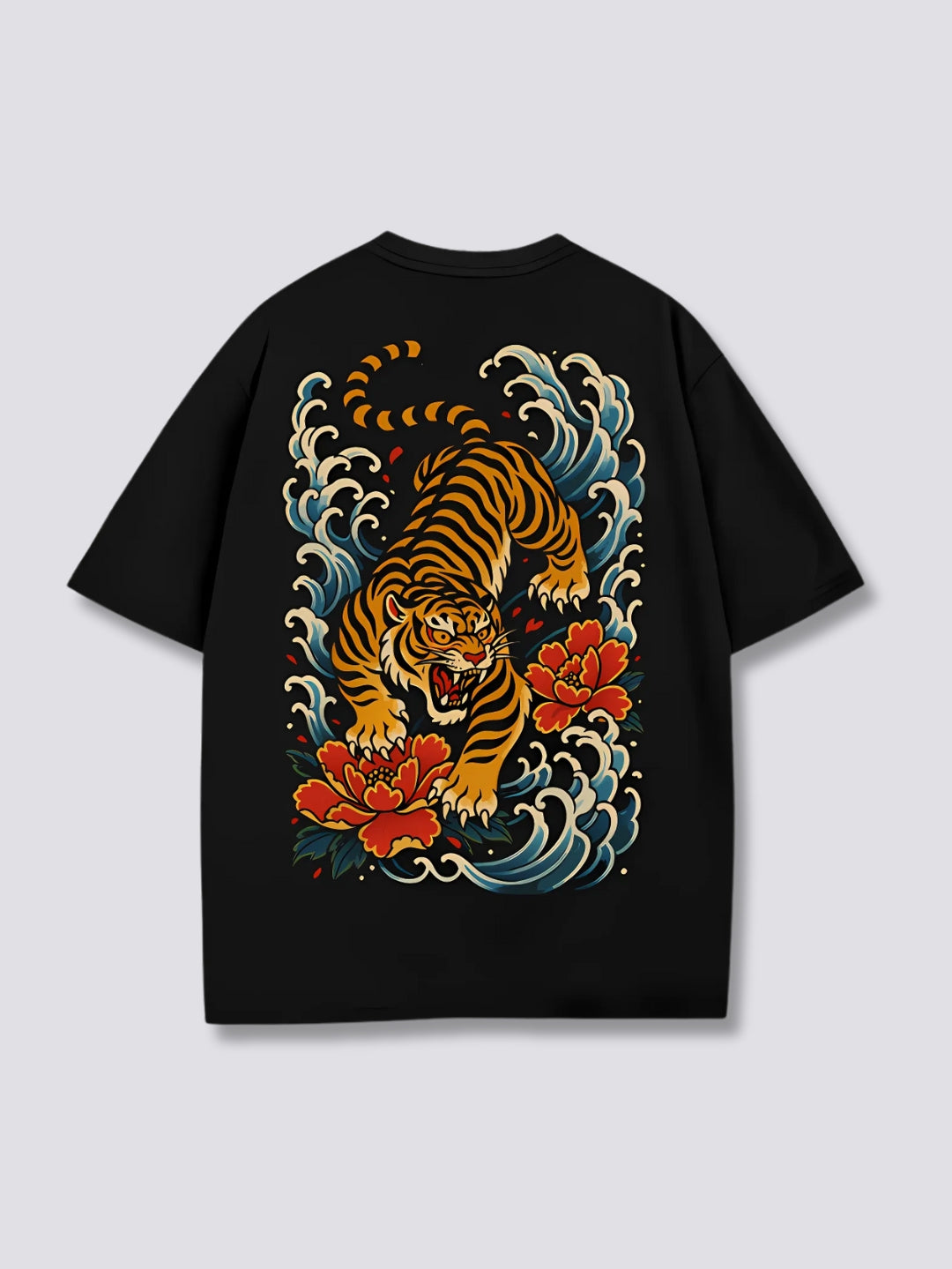TIGER IN BLOOM // HANA TO TORA TEE