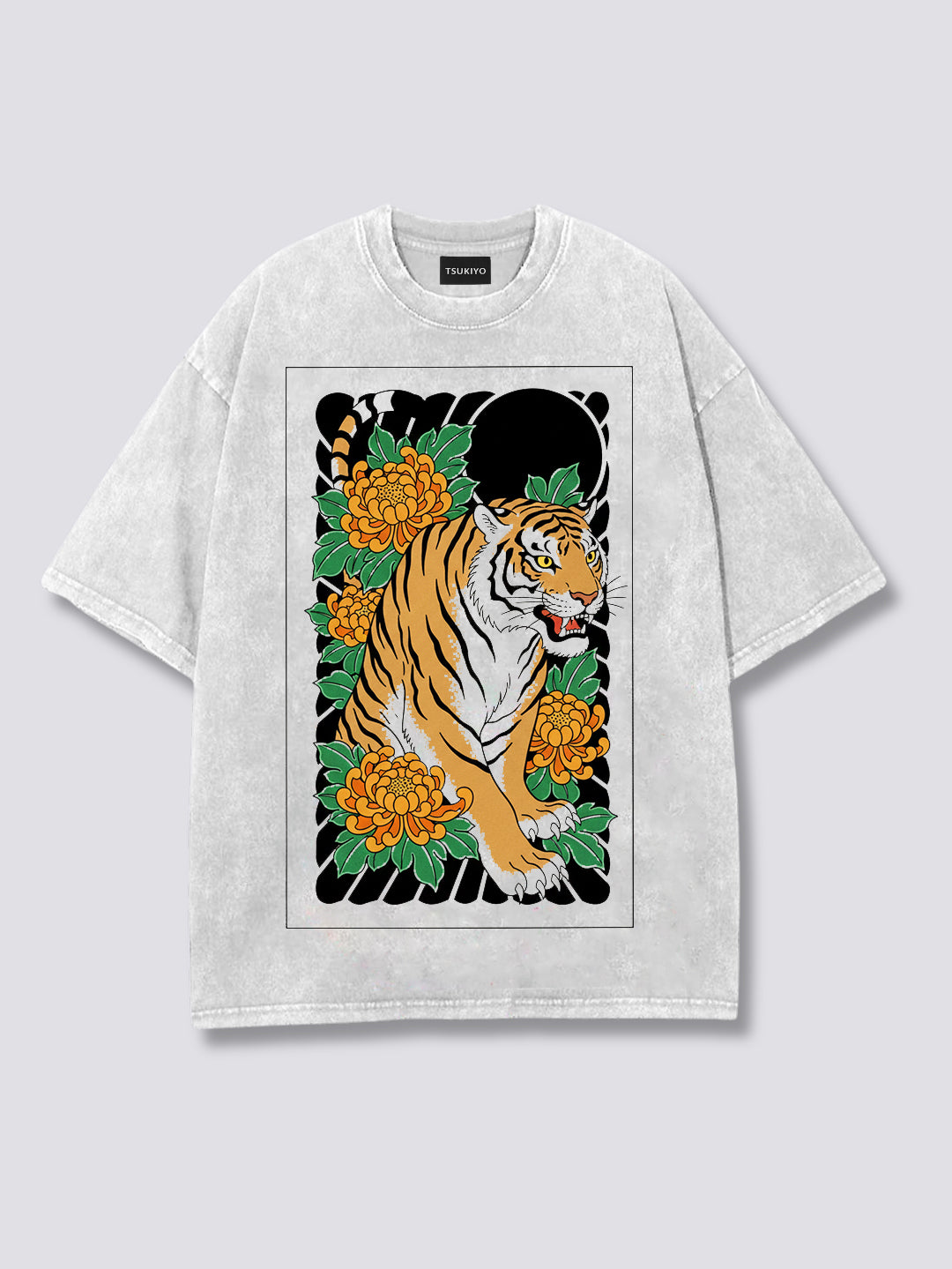 TIGER & CHRYSANTHEMUM // TORA TO KIKU TEE