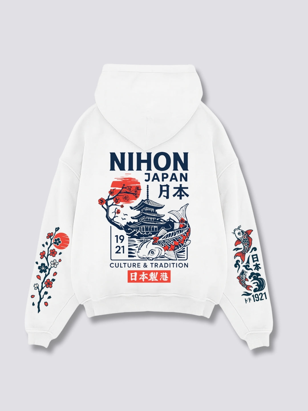 NIHON RISING // BUNKA TO DENTŌ HOODIE