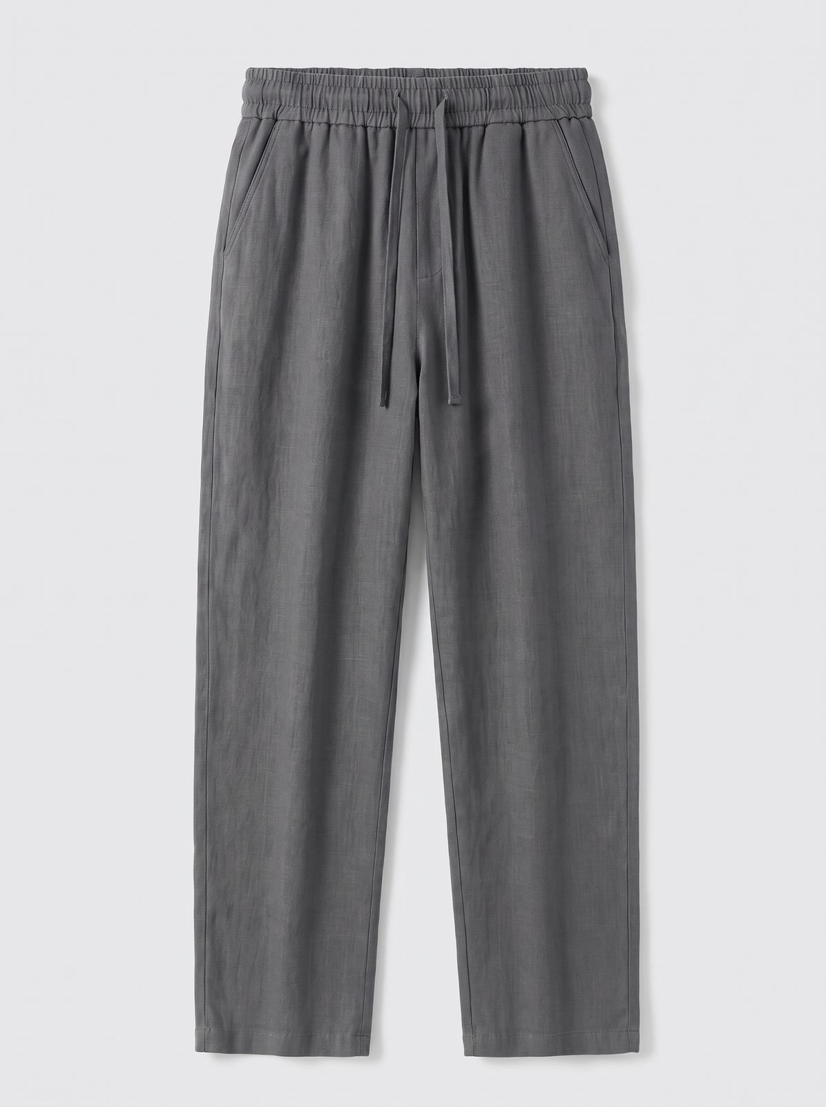 HONEST LINEN // ASA PANTS - CHARCOAL