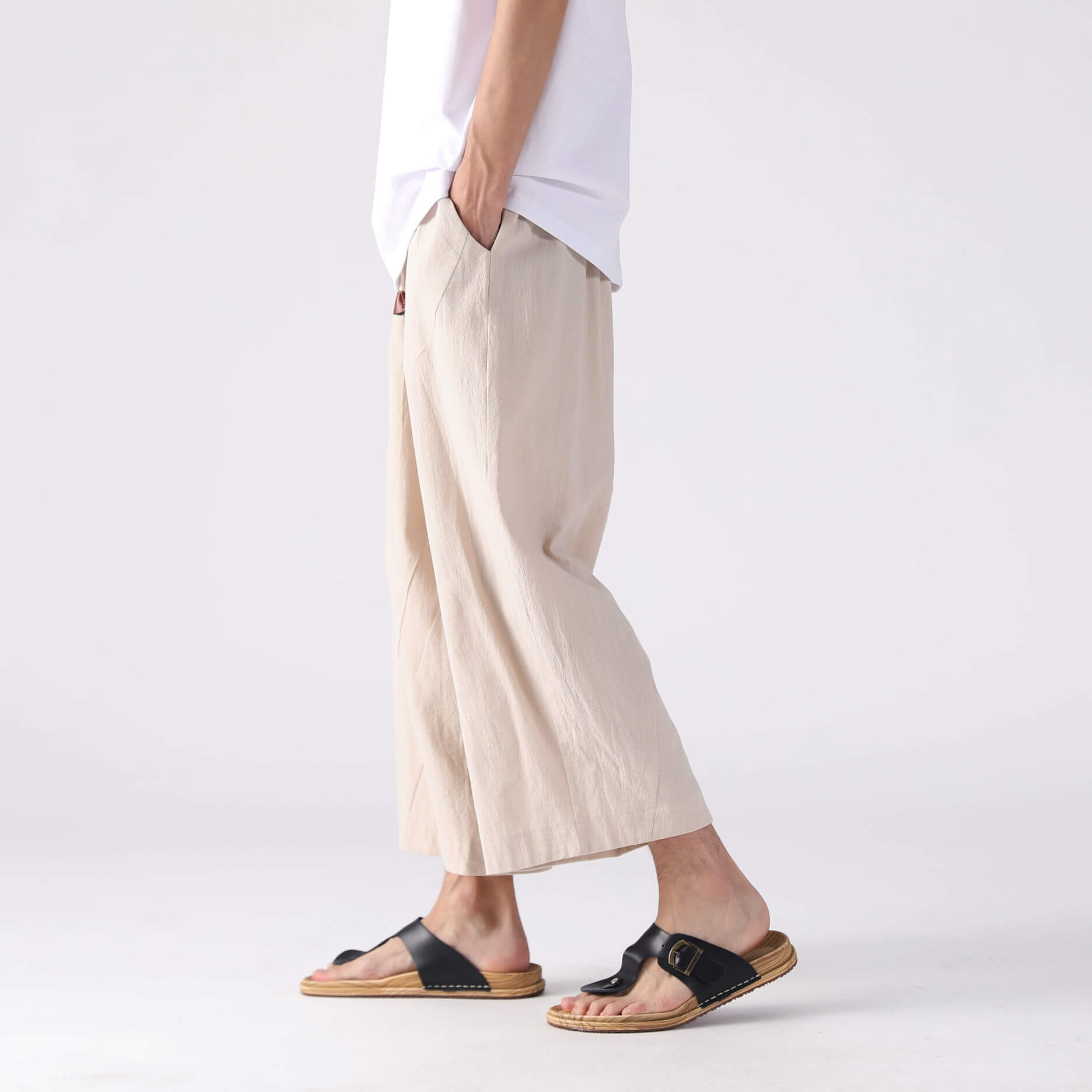 Sekino Wide Cropped Pants