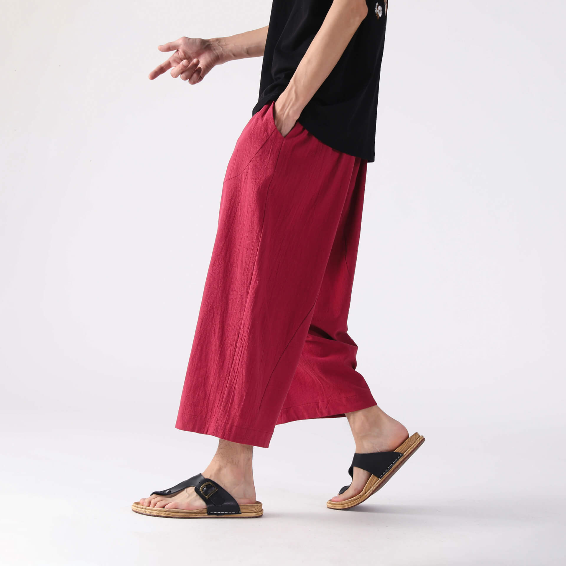 Sekino Wide Cropped Pants