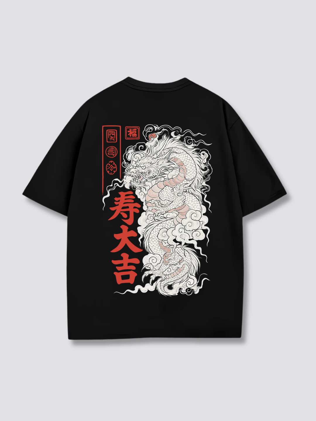WHITE DRAGON // BYAKURYŪ TEE