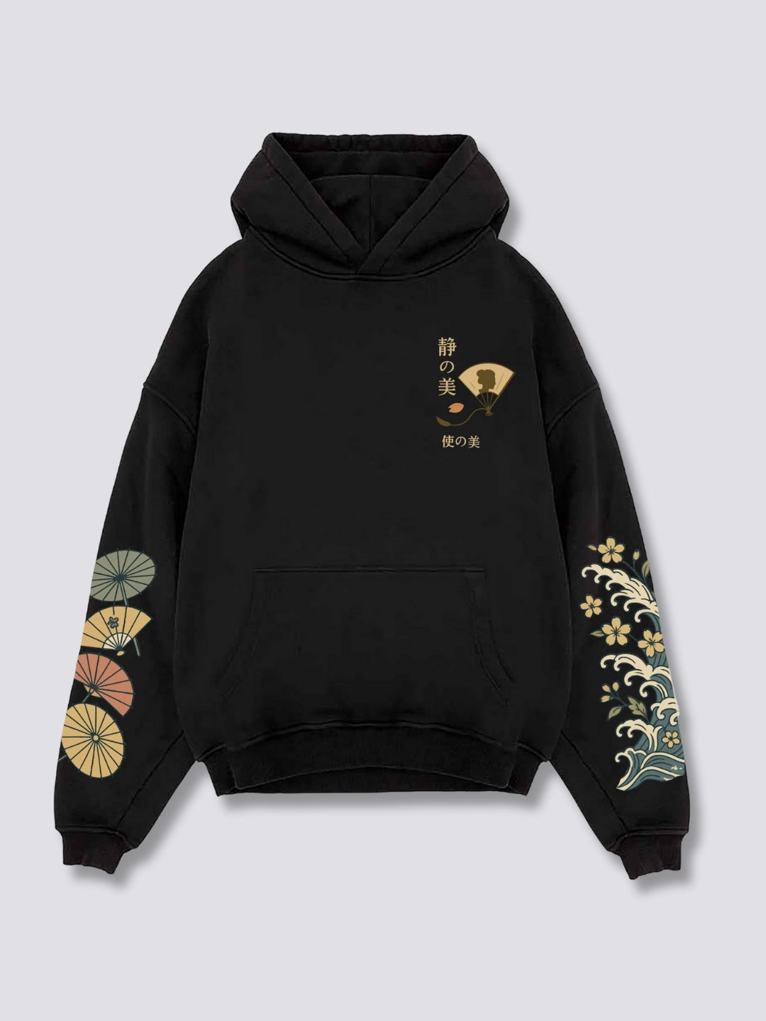 SERENE GEISHA // SHIZUKANA GEISHA HOODIE