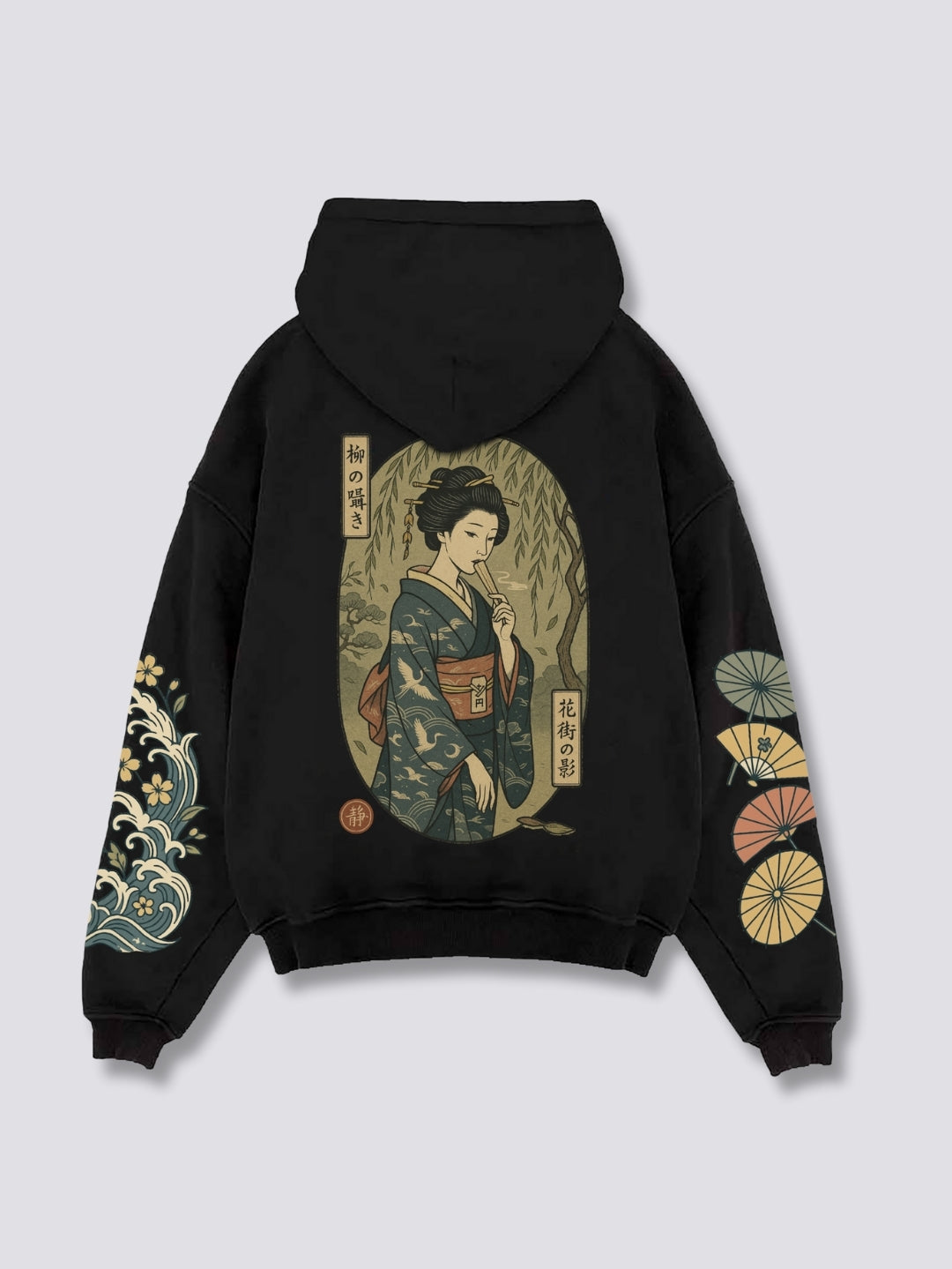 SERENE GEISHA // SHIZUKANA GEISHA HOODIE