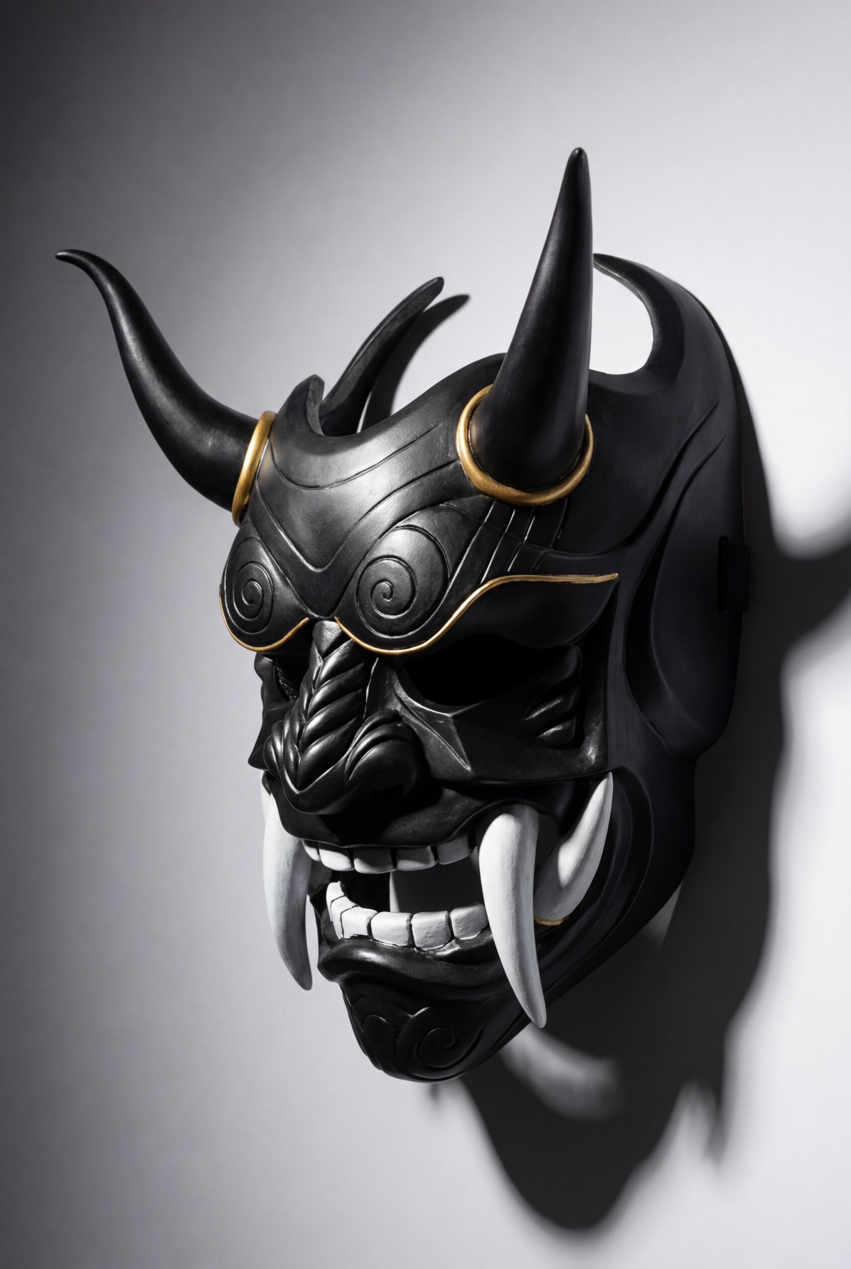 HANNYA MASK BLACK // 般若