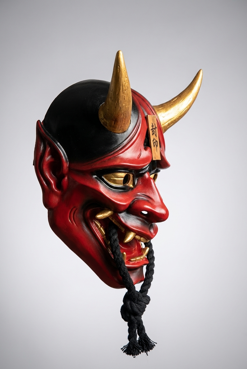 CRIMSON HANNYA // 般若の紅