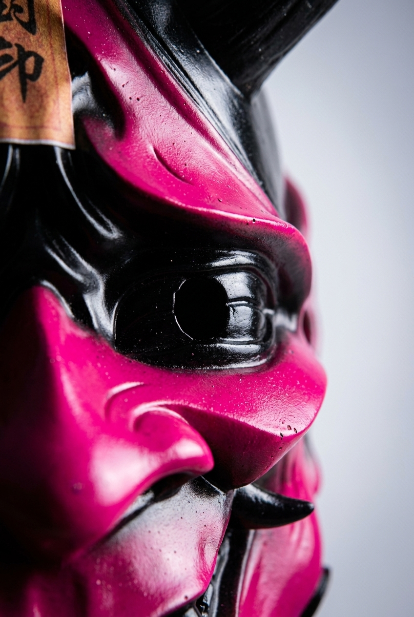 CRIMSON VIOLET HANNYA // 般若の紫紅