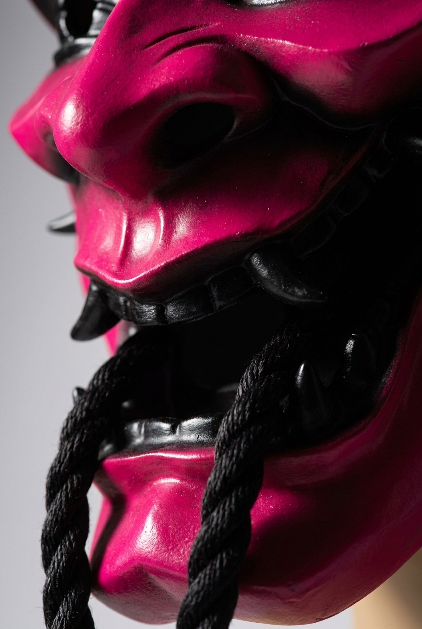 CRIMSON VIOLET HANNYA // 般若の紫紅