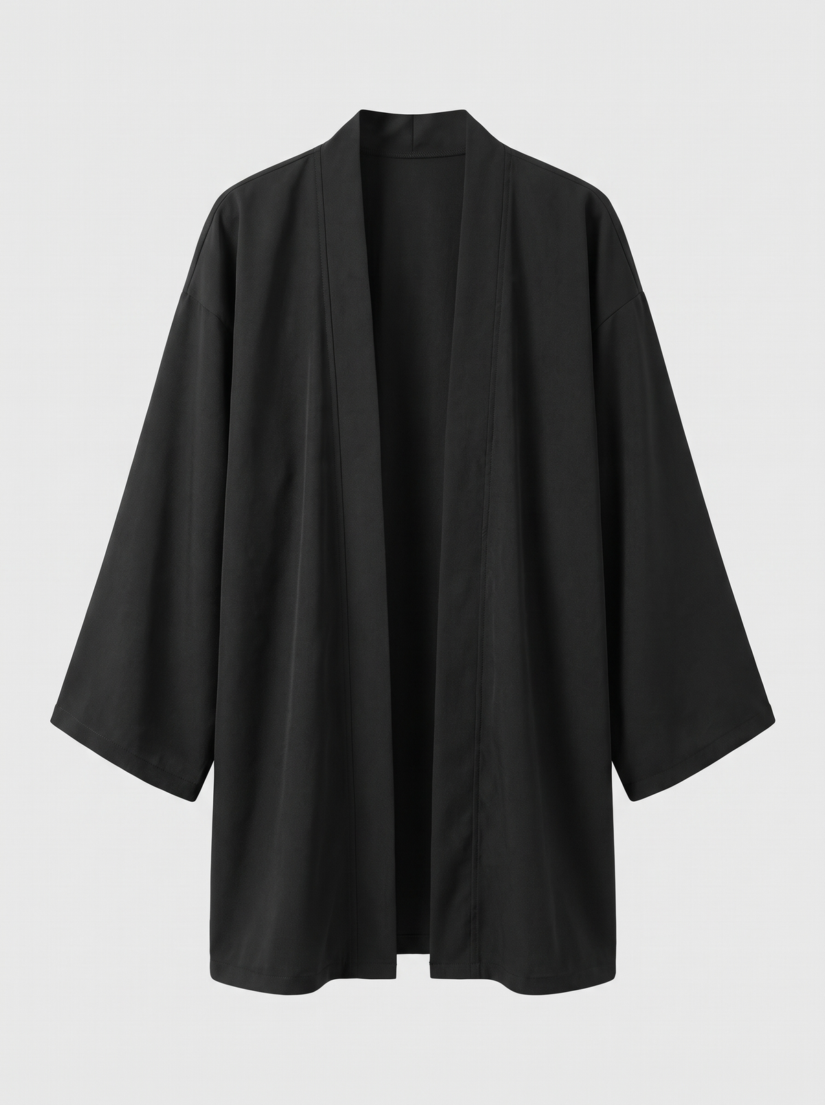FLOWING CLOAK // NAGARE HAORI - BLACK