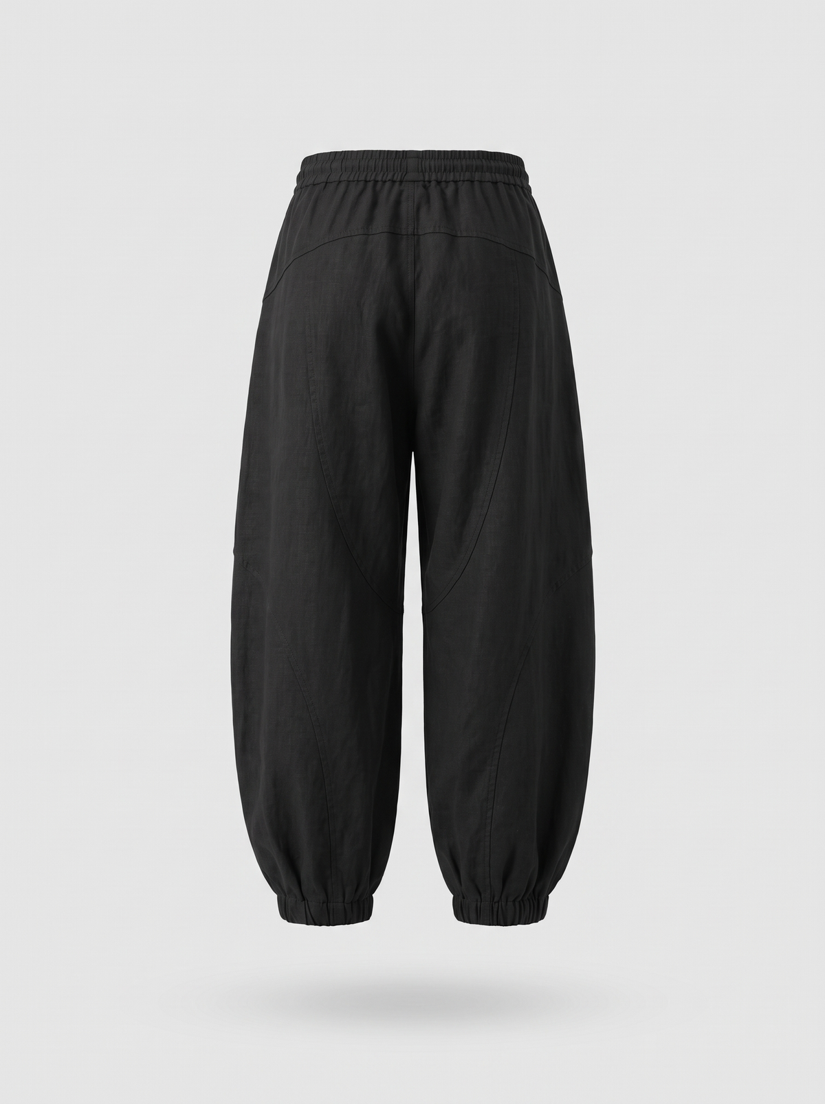 WIND WALKER // KAZE PANTS - BLACK - back