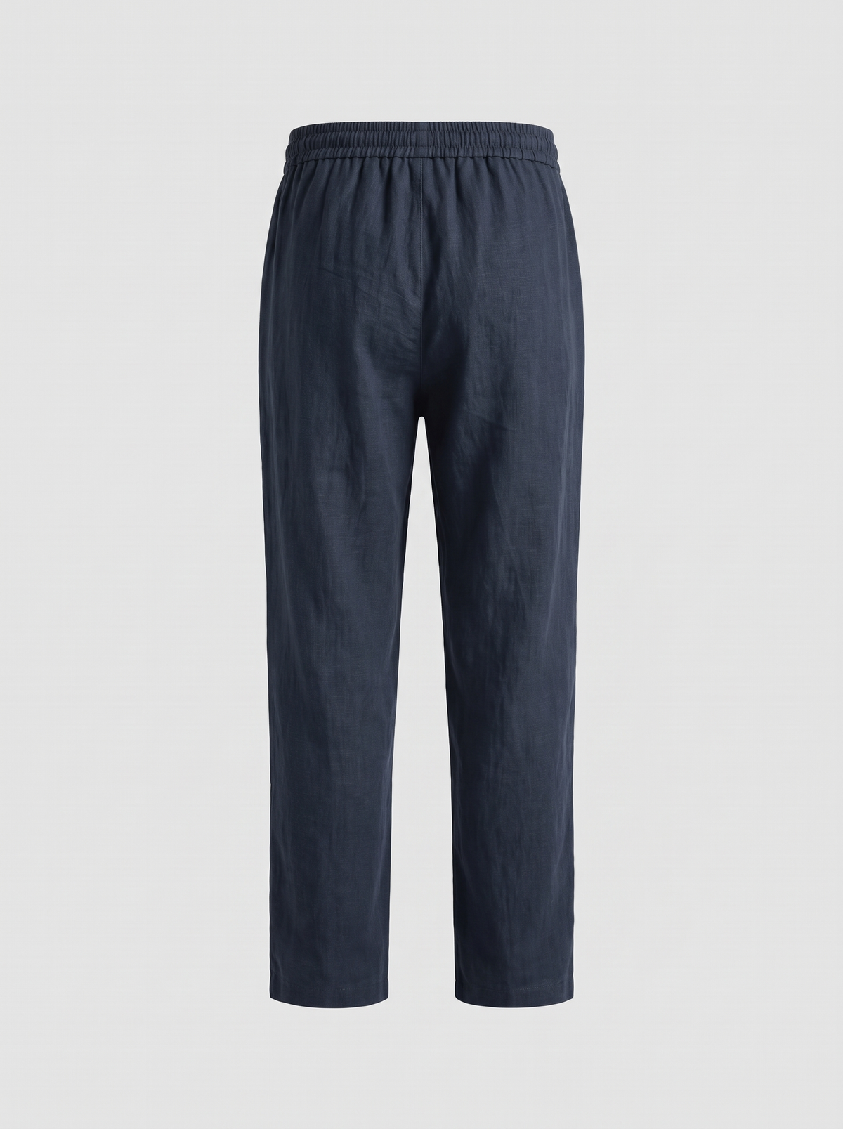 HONEST LINEN // ASA PANTS - NAVY - back