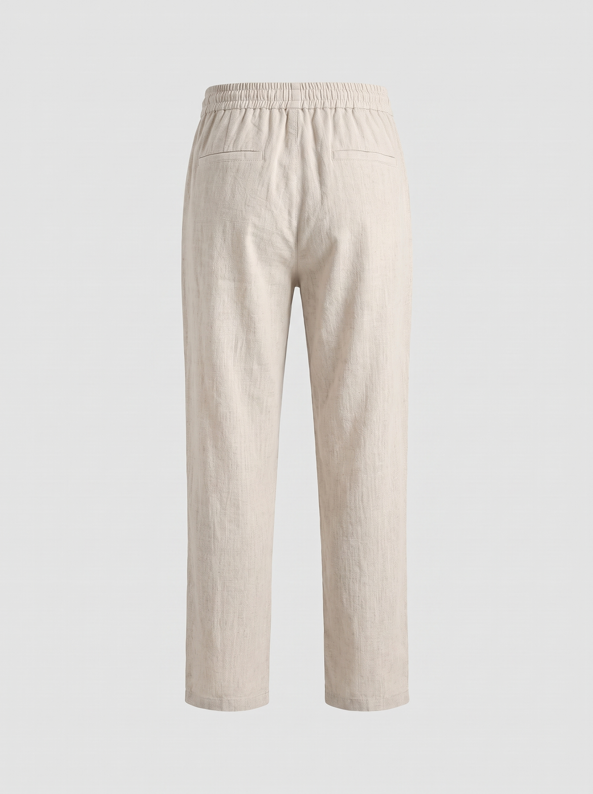 HONEST LINEN // ASA PANTS - BEIGE - back
